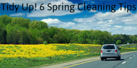 spring cleaning tips for your car