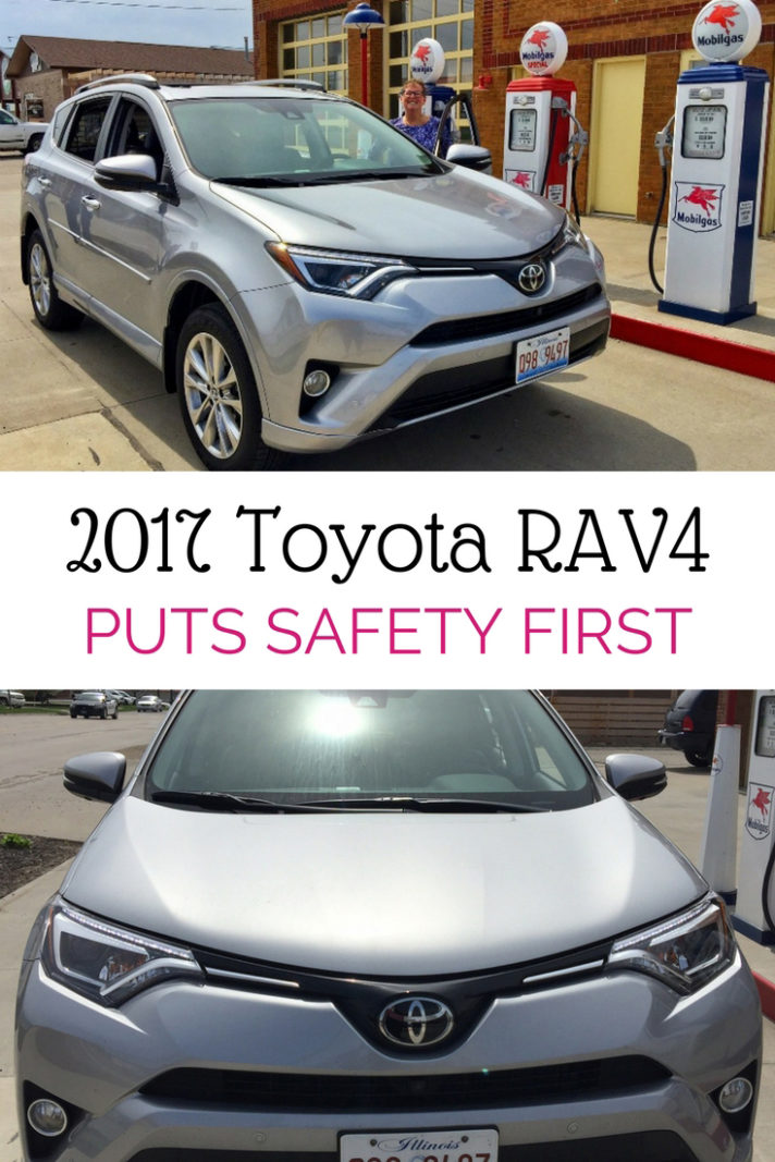 The 2017 Toyota RAV4 is a compact SUV with outsized safety features, huge cargo space and a few features that make for a comfortable family road trip. Reclining rear seats, anyone?