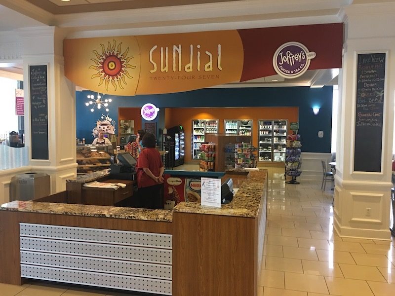 Sundial grab and go conveniences at Wyndham Lake Buena Vista accommodates families who drive to Disney