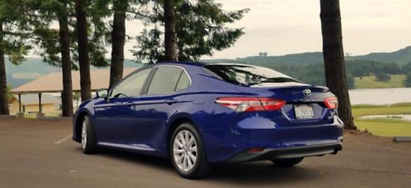 redesigned Camry