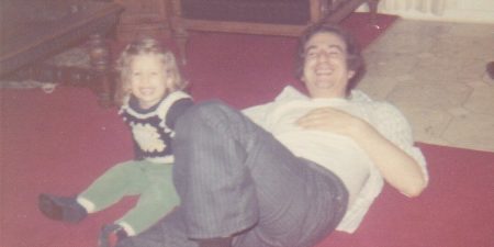 Kristin and her dad, Father's Day