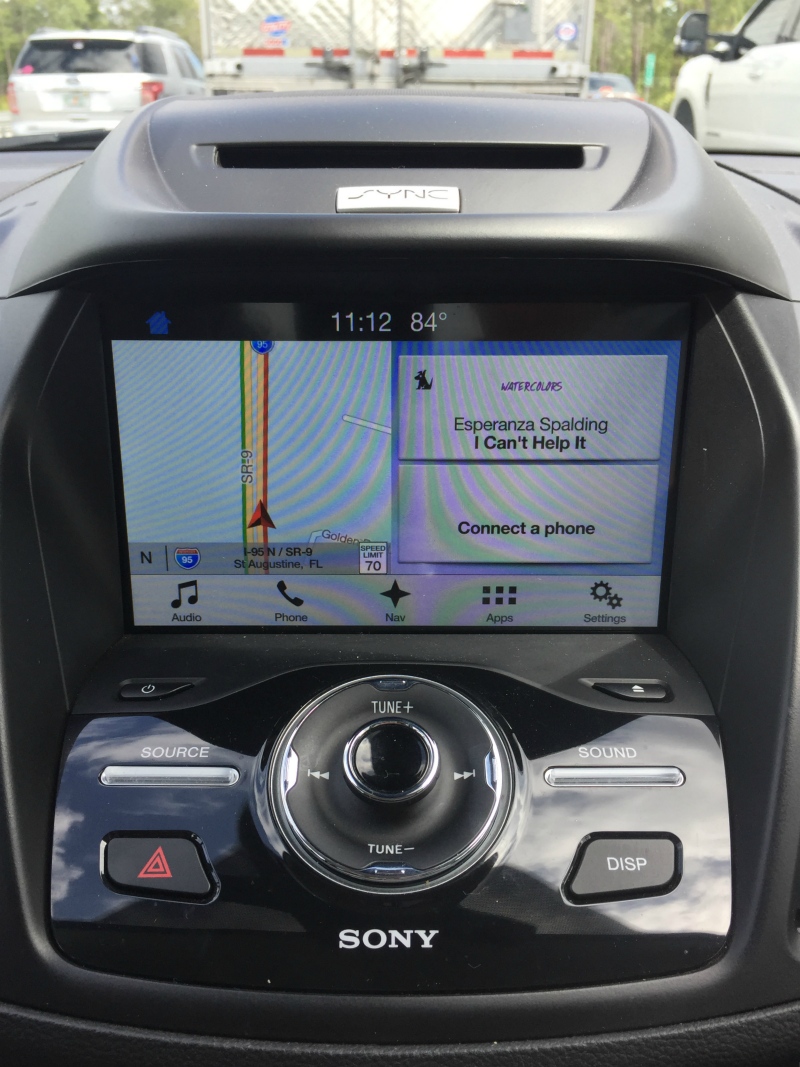 Ford Escape Infotainment Screen makes road trips easy - AGirlsGuidetoCars