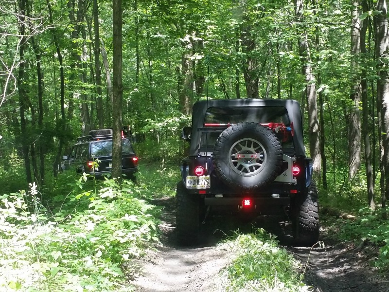 Off-road at Babes of Bantam at Bantam Jeep Heritage Festival AGirlsGuidetoCars