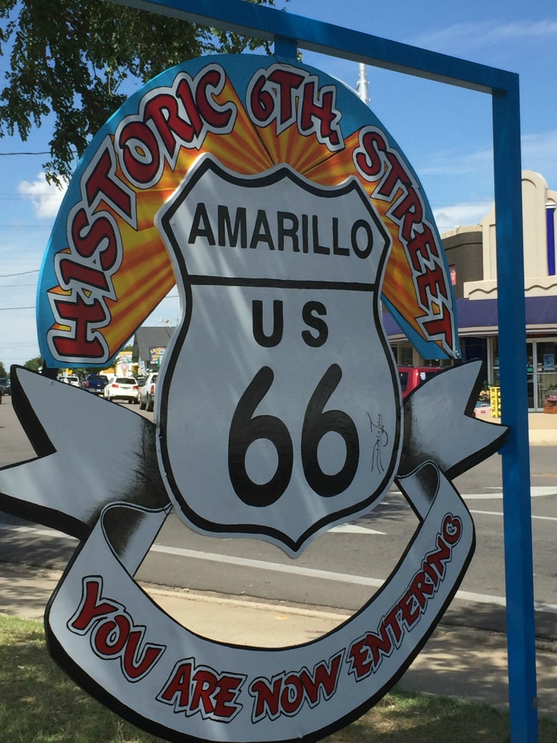 Route 66 in Amarillo Texas - Great American road trips