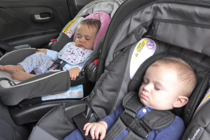 Baseless Car Seat Installation A, Baseless Infant Car Seat