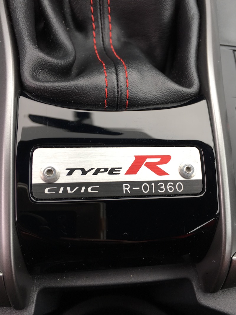Honda Civic Type R sports sedan