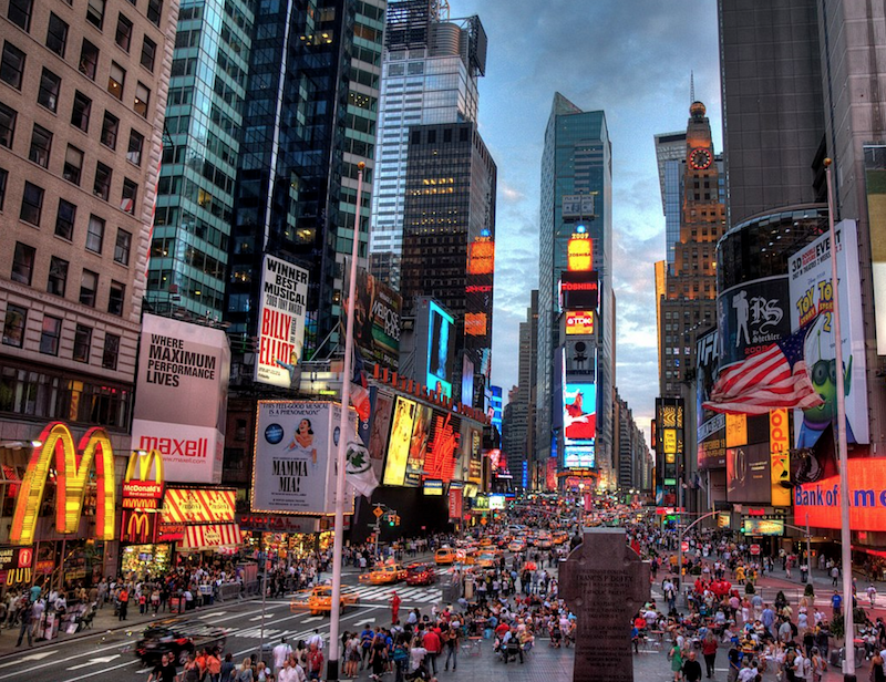Times Square the future transportation