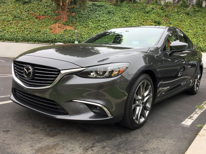 The sleek Mazda 6 Grand Touring is a luxurious ride at a reasonable price.