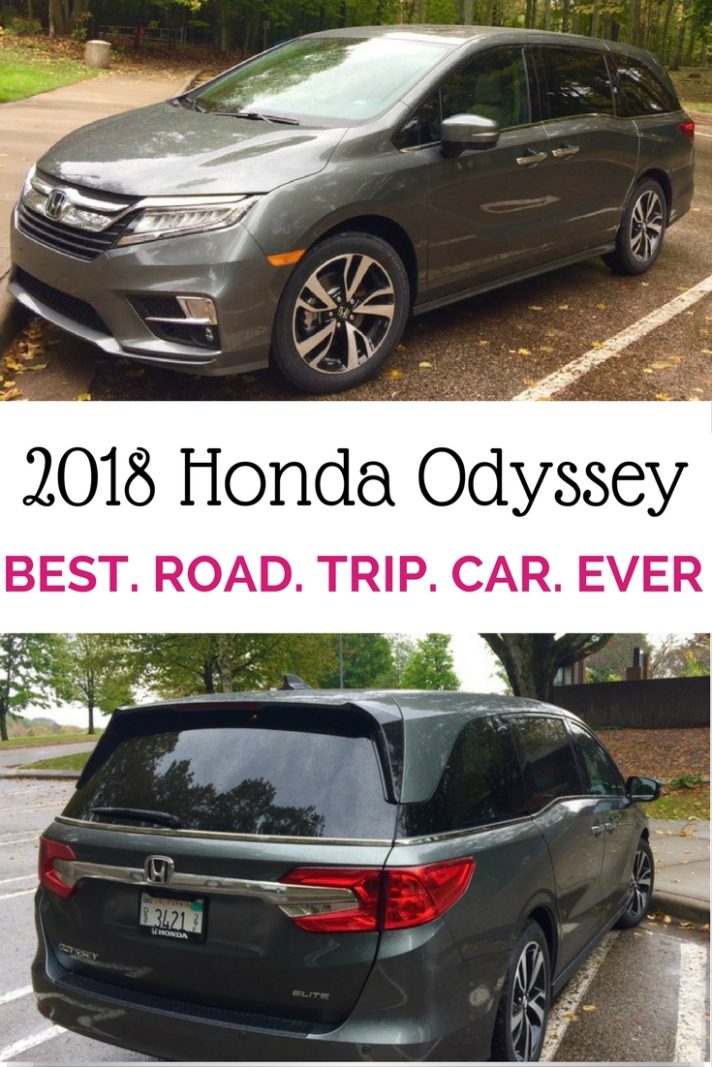 From a camera that shows the driver what's happening in the back seats to a built-in vacuum that cleans the crumbs, here are 10 reasons the 2018 Honda Odyssey might be the best road trip car ever.
