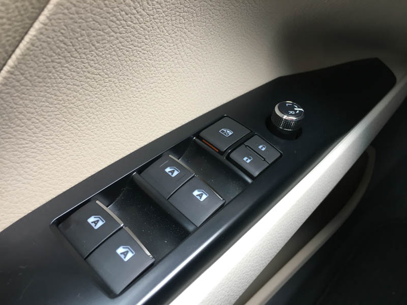 2018 Camry Door Controls