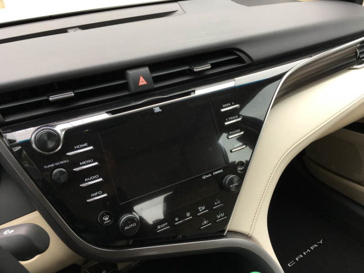 2018 Camry Infotainment System