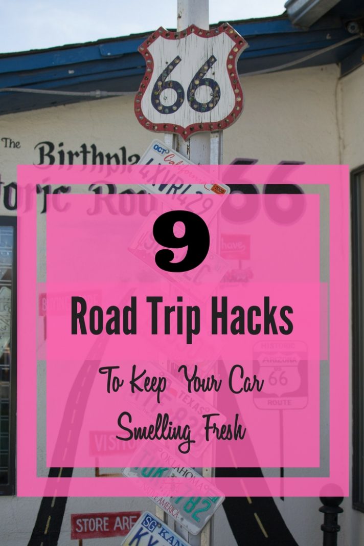 These road trip hacks and tips will keep your car clean and fresh, even after many days on the road.