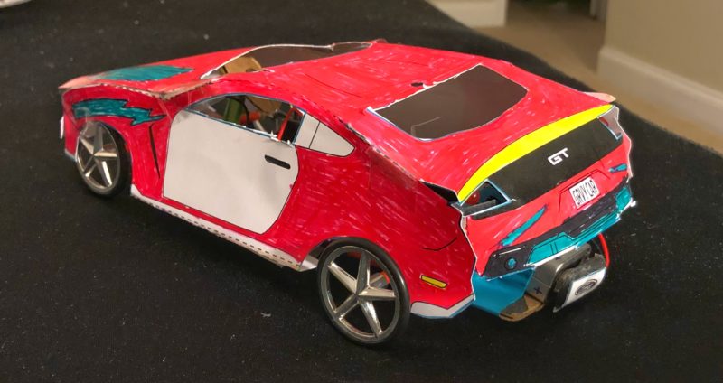Finished product from the Ford Steam Experience