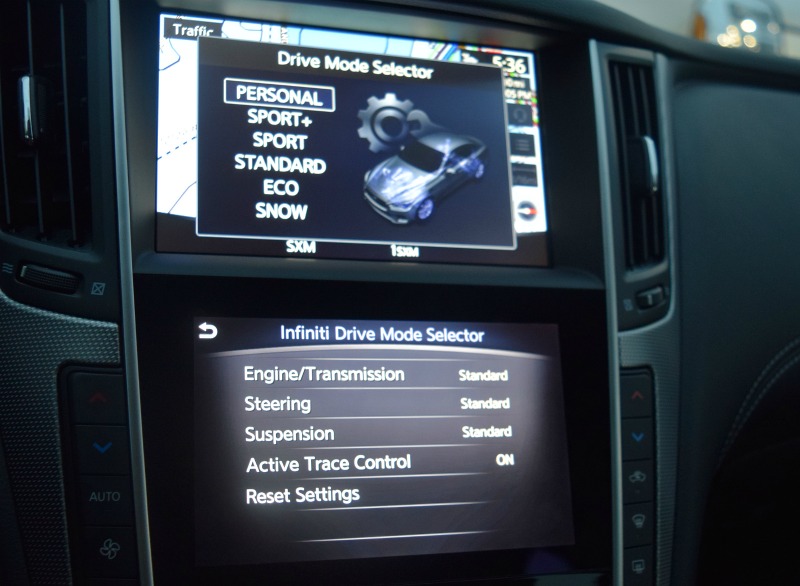 With the drive mode selector, you can pick just the one that makes your heart sing.
