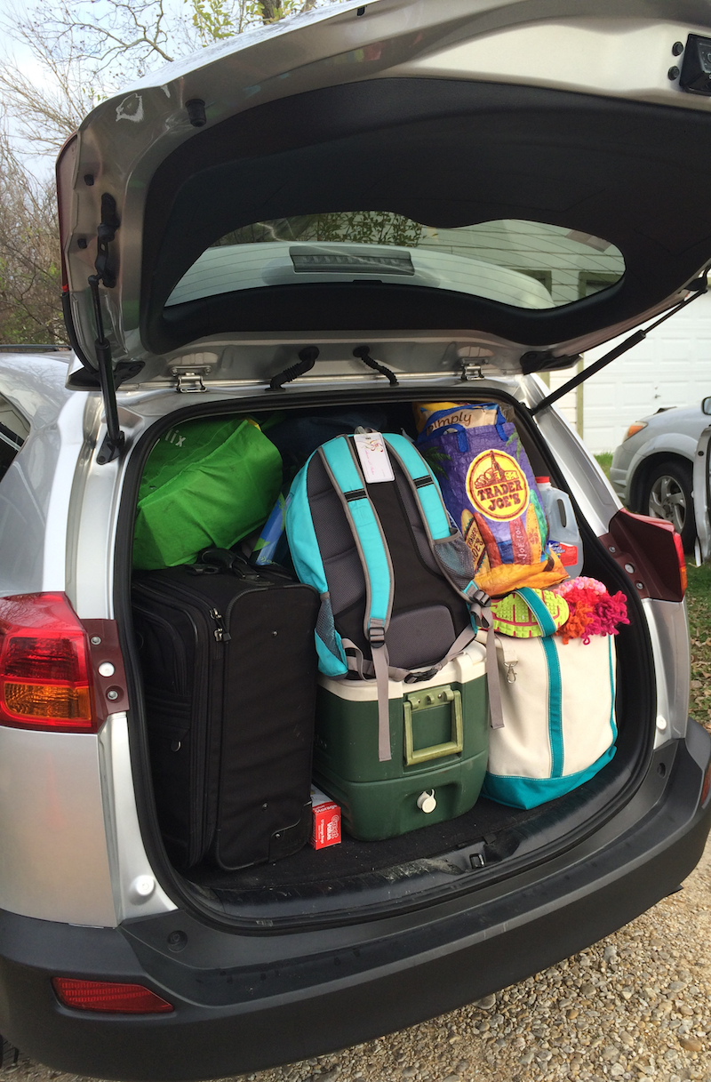 Car packed with Emergency Kit Must-Haves