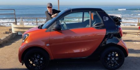 Smart ForTwo electric car