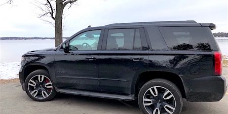 Take a spin in this full size SUV to have a great view of the road