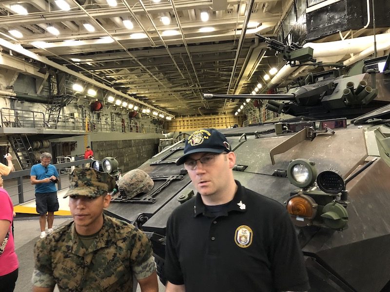 Fleet Week aboard the USS Arlington