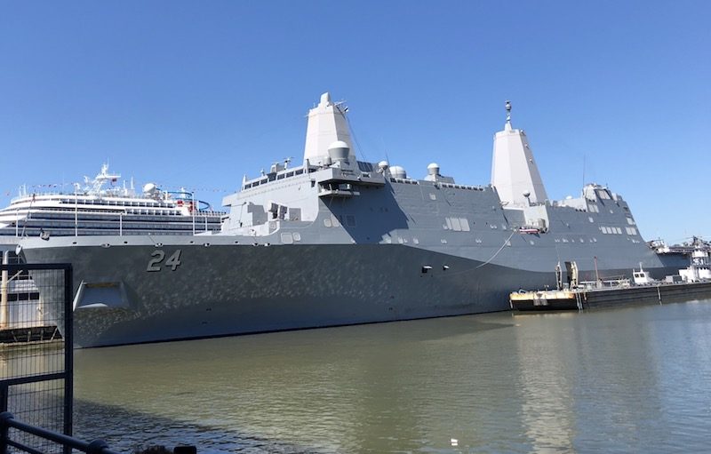 Fleet Week aboard the USS Arlington