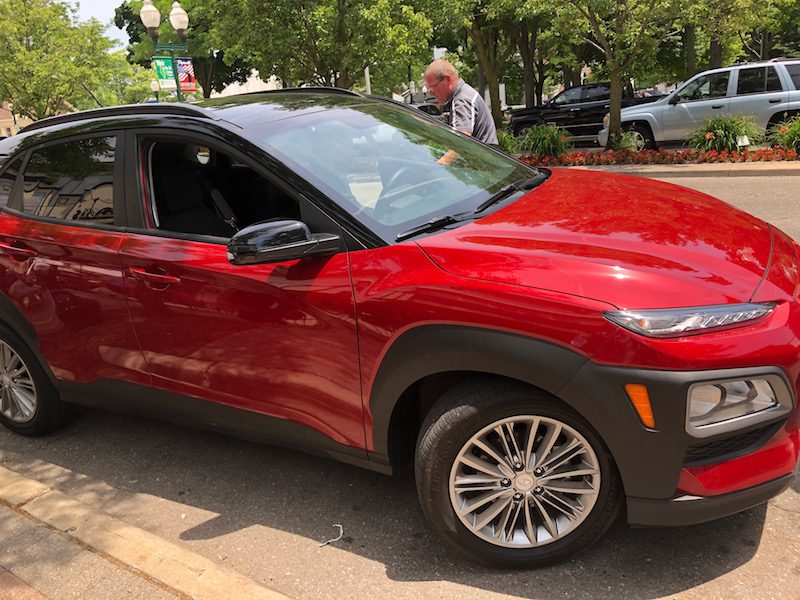 The Hyundai Kona Compact SUV is a great choice for Empty Nesters
