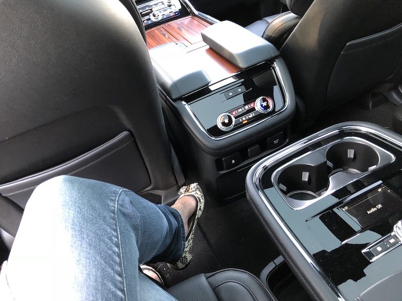Lincoln Navigator luxury SUV second row legroom