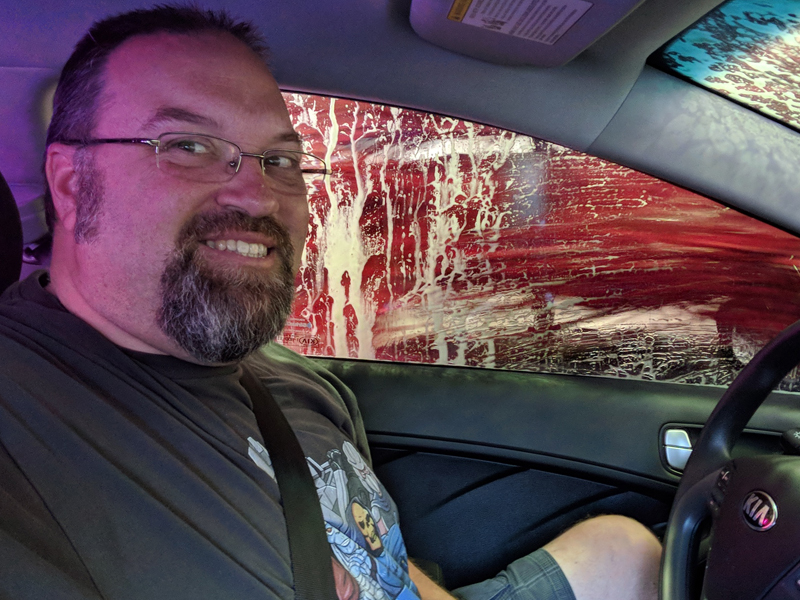 Drew Bennett Kia Forte Car Wash