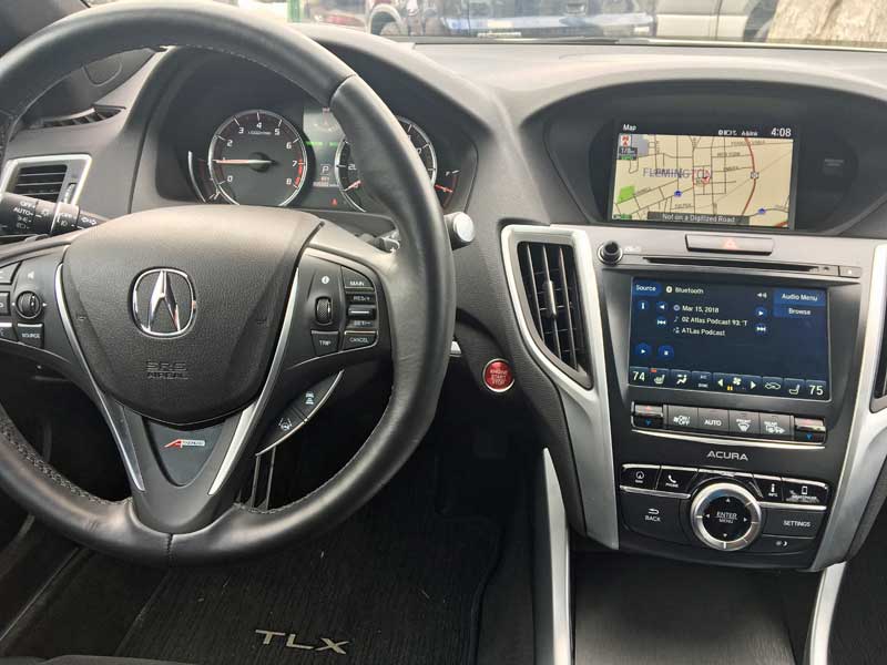 Dashboard of Acura TLX AWD A-Spec