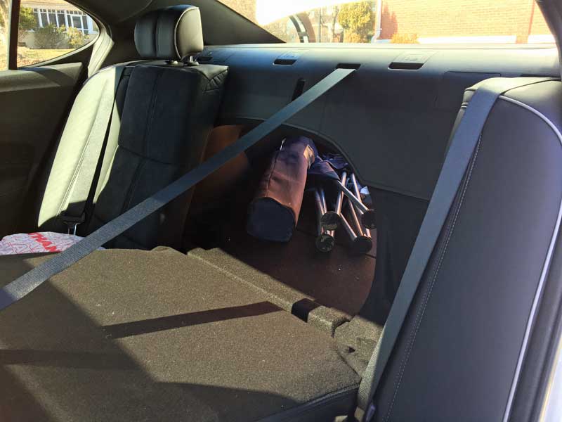 trunk space of Acura TLX A-Spec