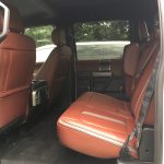 Rear Seat in the 2018 F-150