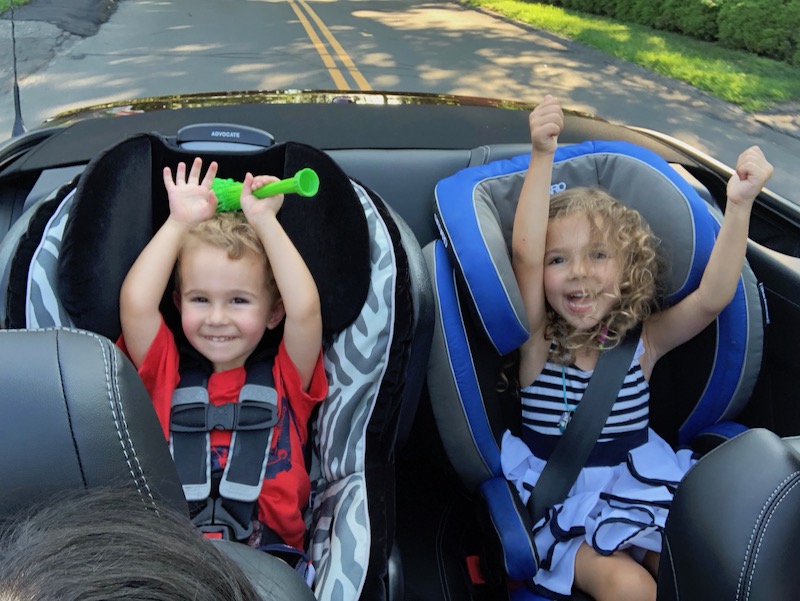 Protect Your Most Precious Cargo (Your Kids) With These Child Car Seat Safety Tips 9 Loving Life In A Ragtop Sports Car: Mustang Gt 5.0 Convertible Sports Car Which A Great Option For Kids Car Sears