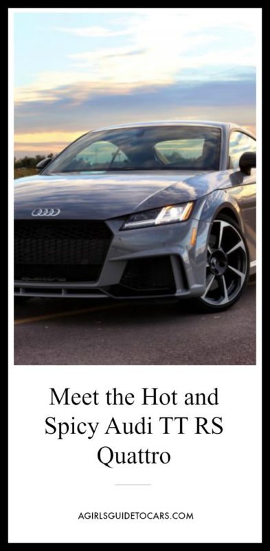 This hot little sports car is inspired by the 1984 Audi Sport Quattro. In its third generation the Audi TT RS Quattro is sexy, sleek and a show stopper.