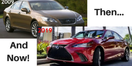 10 of the Best Car #10YearChallenge Photos