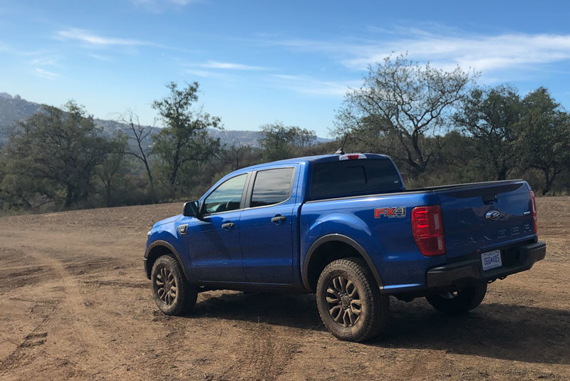 The 2019 Ford Ranger Lariat has the capabilities of a big truck, even in its smaller size 