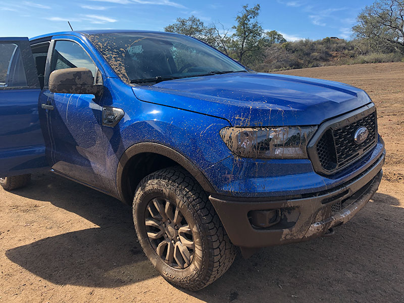 took the 2019 Ford Ranger mudding