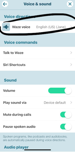 waze voice recorder