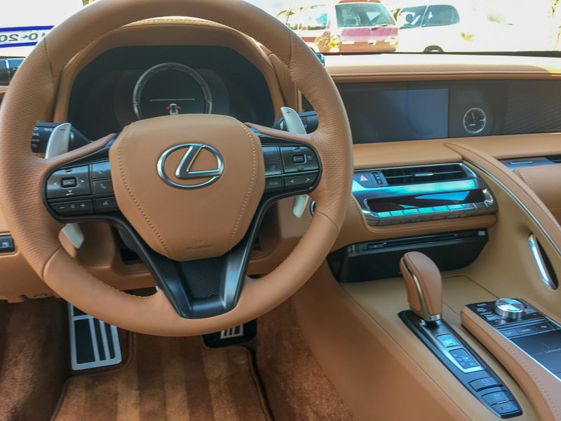 2019 LC 500h Steering Wheel Controls