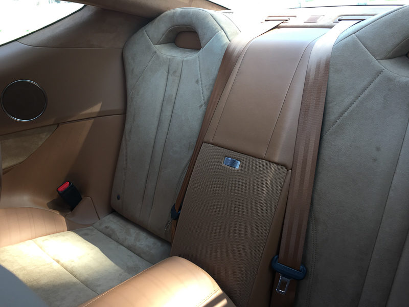 2019 LC 500h Back Seat