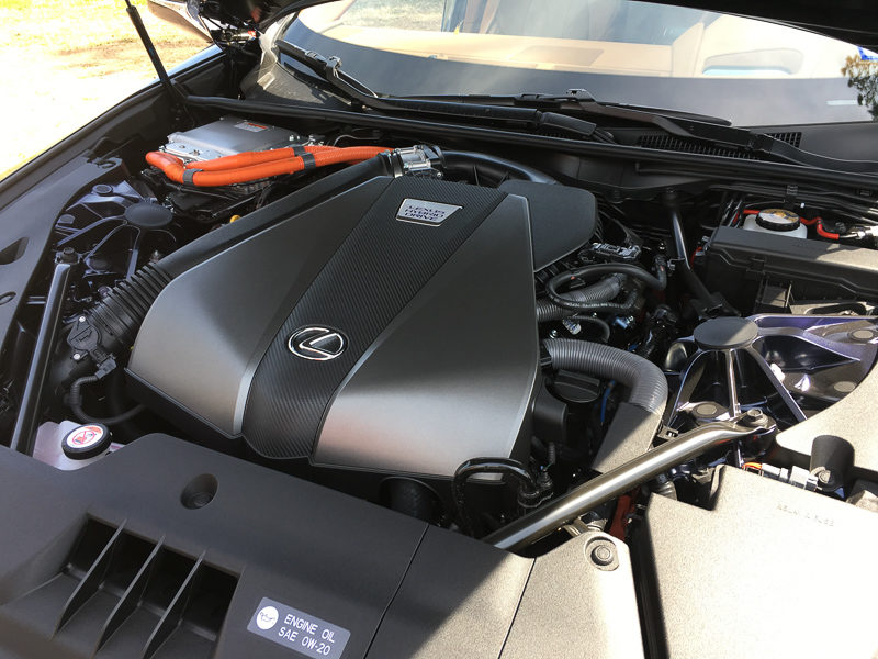 2019 LC 500h Engine