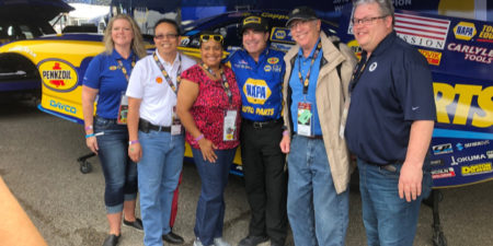 Ron Capps, NHRA Funny Car driver, Pennzoil synthetic oil