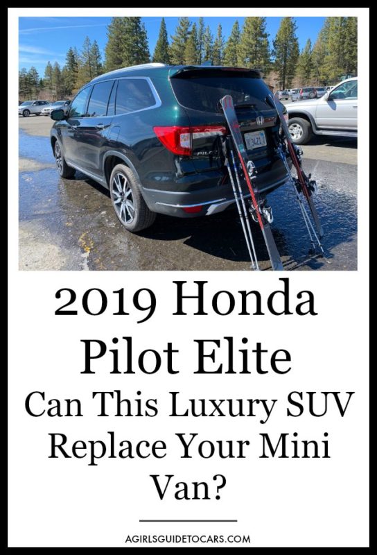 I love the space and convenience of a minivan, but an SUV is what our family adventures demand. The Honda Pilot Elite answers with space, luxury and tech.