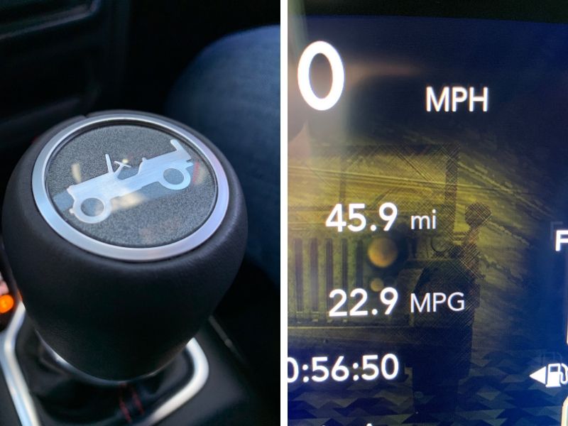 Heritage touches can be found throughout the 2020 Jeep Gladiator including the digital background on the instrument panel. Photos by Dani Schnakenberg