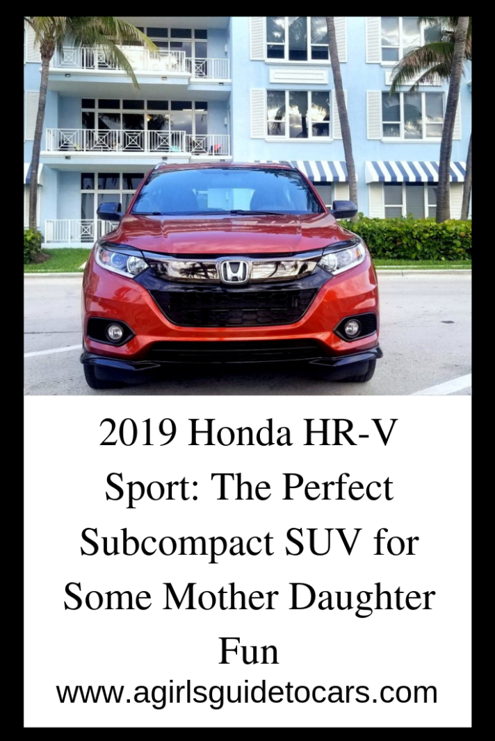 2019 Honda HR-V Sport: The Perfect Subcompact SUV For Road Tripping