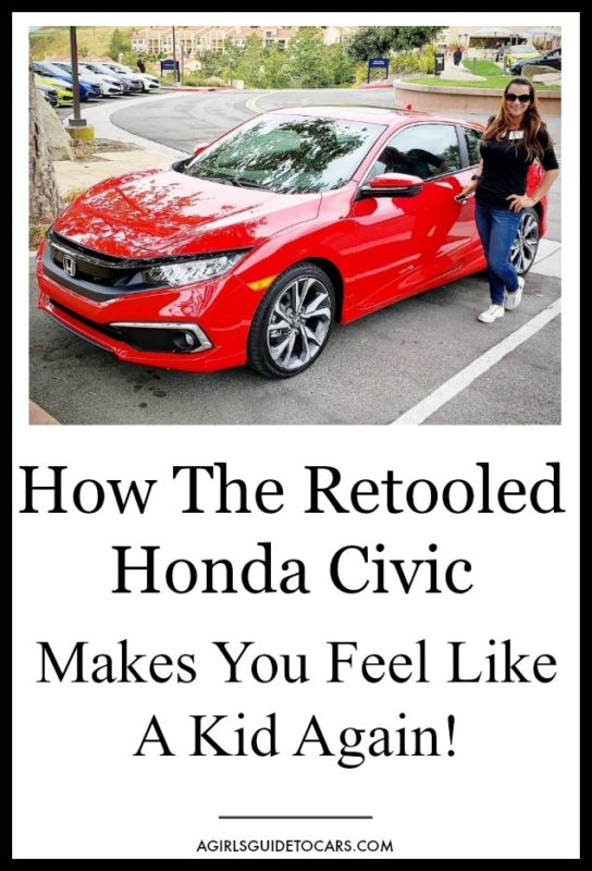 Honda Civic is a classic, taking us back to our free-wheeling teen days, but top safety features, luxuries and a great sound system made us love adulting.