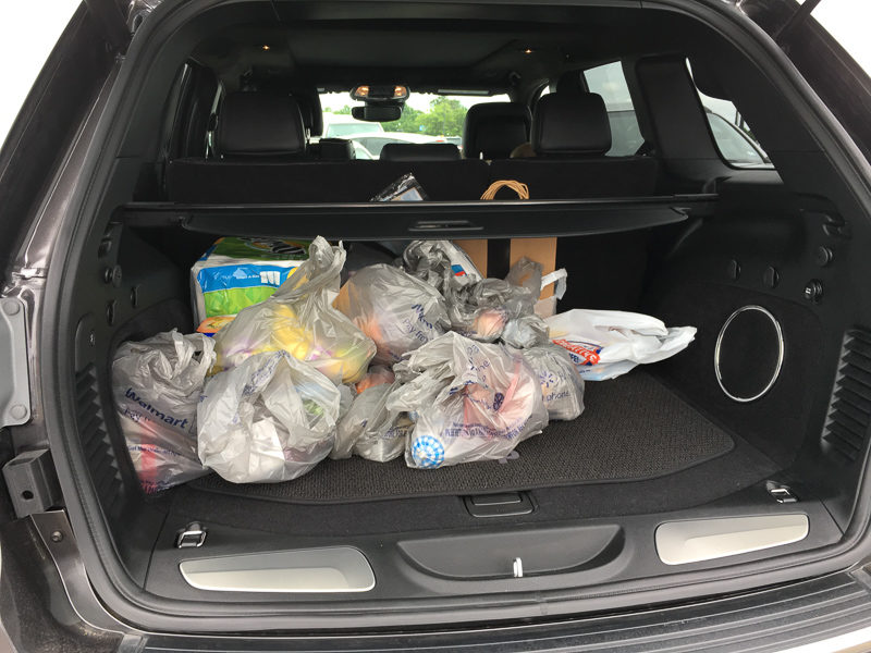 2019 Jeep Grand Cherokee Summit Cargo Space