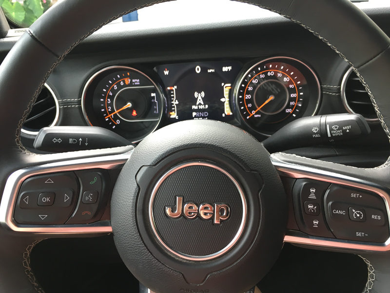 2020 Jeep Gladiator Steering Wheel
