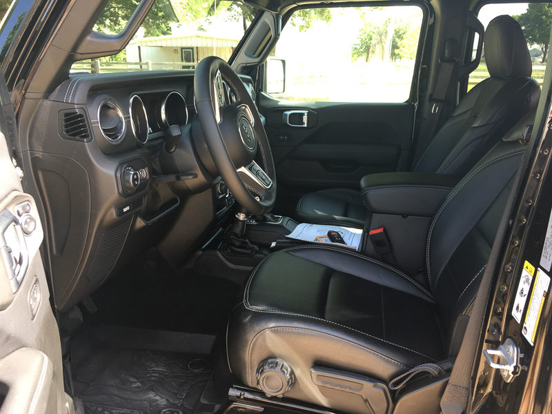 2020 Jeep Gladiator Overland Interior