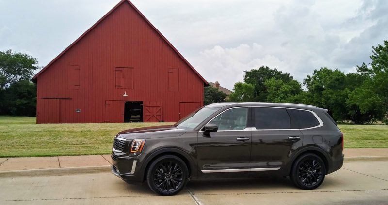 Kia Telluride at the Historic Opal Lawrence Historic Park in Mesquite, Texas