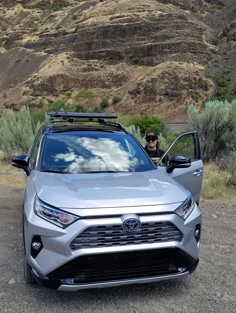 fly fishing with the Toyota RAV4