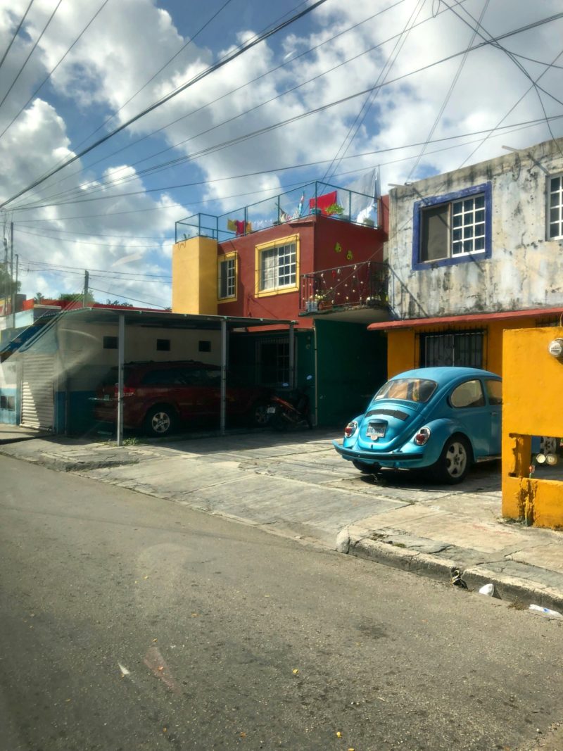 A trip to Mexico isn't just a vacation when you plan an educational road trip. We talked about the difference in how the homes were painted.