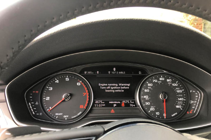 Audi Audi A5 Sportback Small Luxury Car Dashboard Displays